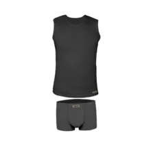 ست شورت و زیرپوش مردانه تولیدی پاران مدل اقتصادی 02