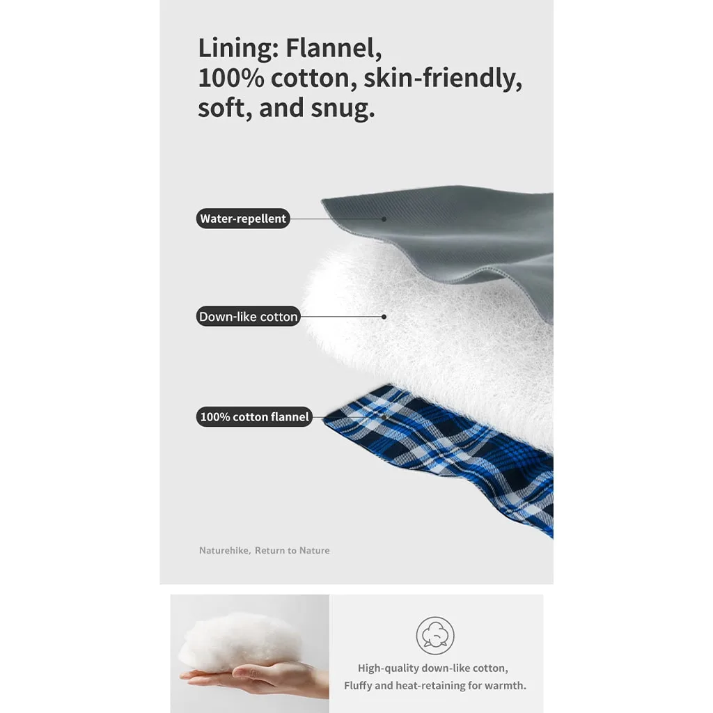 کیسه خواب یک نفره نیچرهایک مدل HL500 کد CNK2450WS042