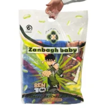 پتو نوجوان لاله مهرگان مدل باب اسفنجی سایز 150*110سانتی متر