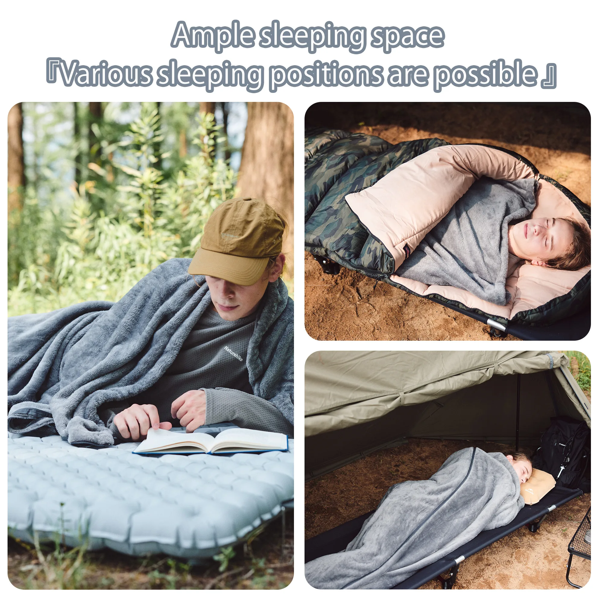 ملحفه کیسه خواب نیچرهایک مدل CNK2450WS024