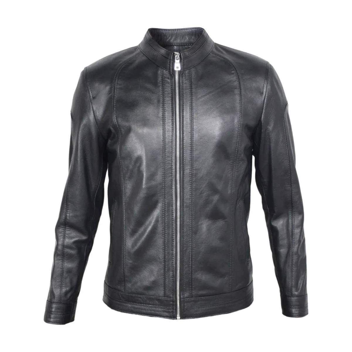 کت چرم مردانه چرمیران مدل شانون