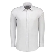 پیراهن آستین بلند یقه برگردان مردانه پیر کاردین مدل 4319