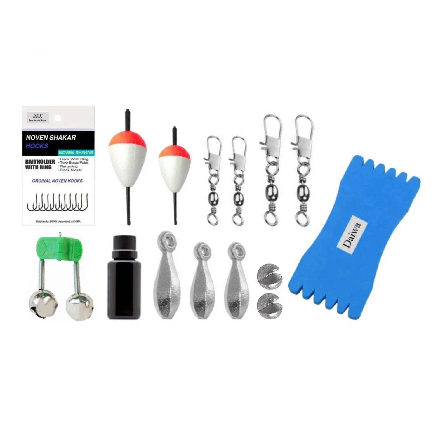 لوازم ماهیگیری کد OS-102 مجموعه 39 عددی