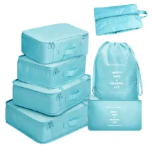 نظم دهنده ساک و چمدان تن تن مدل Colorful Life مجموعه 7 عددی