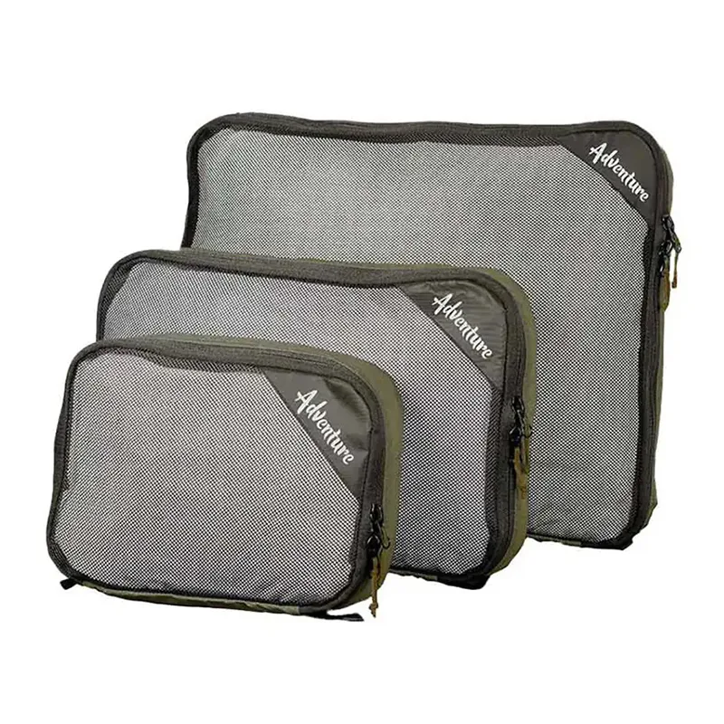 نظم دهنده ساک و چمدان ادونچر مدل packing cubes بسته 3 عددی