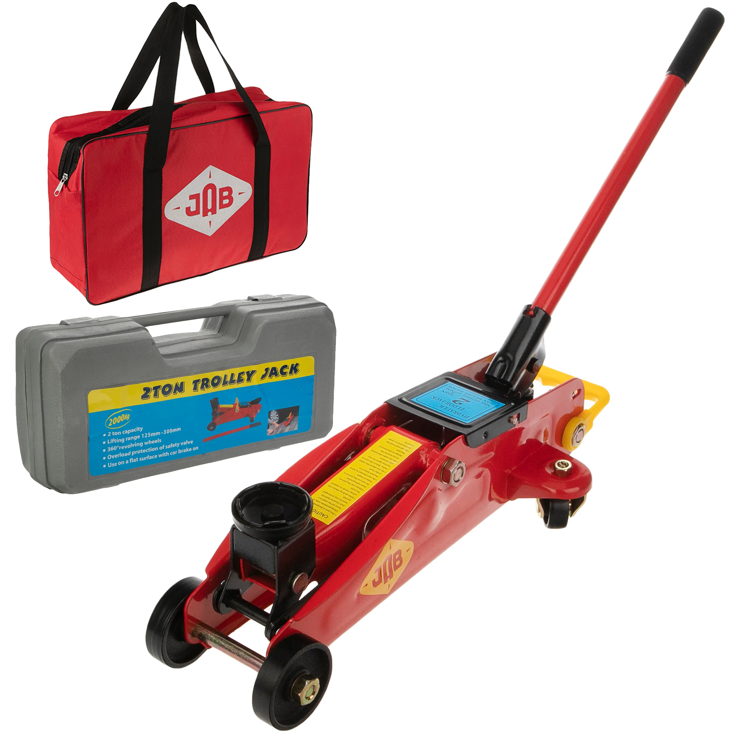 جک سوسماری خودرو جاب مدل JAB-6617 ظرفیت 2 تن