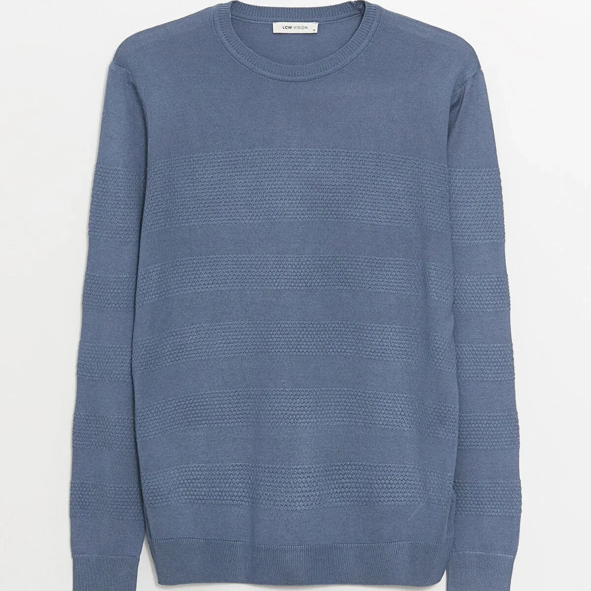 پلیور یقه گرد مردانه ال سی وایکیکی مدل سوپر تریکو سافت