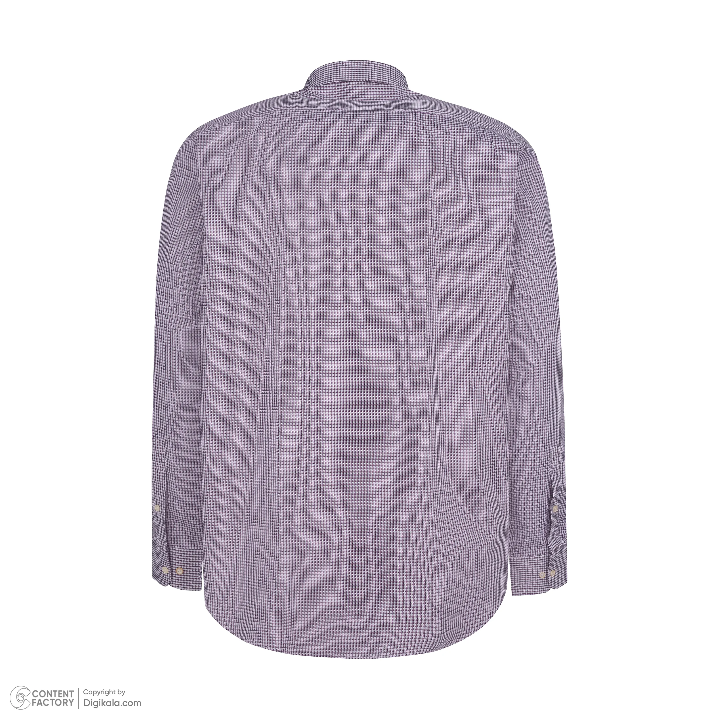 پیراهن آستین بلند یقه برگردان مردانه پیر کاردین مدل 90210316