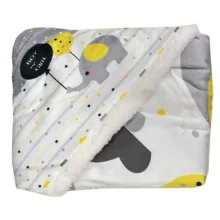 پتو کودک مدل دور پیچ سایز 85×85 سانتی متر