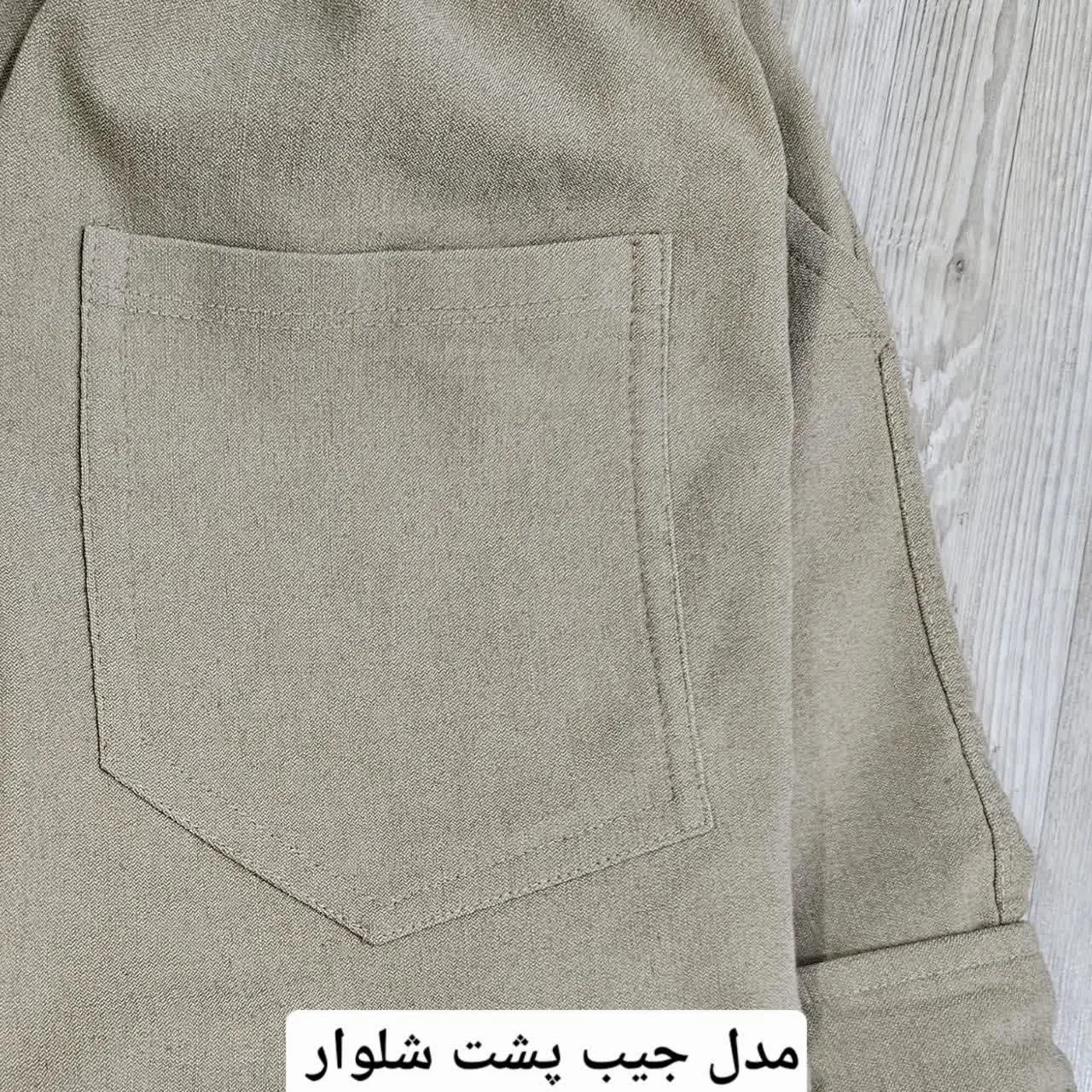 شلوار دم پا کش مردانه مدل 6 جیب FA_NK6