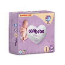 پوشک کودک جان به به سایز 1 مدل Ekonomik بسته 62 عددی