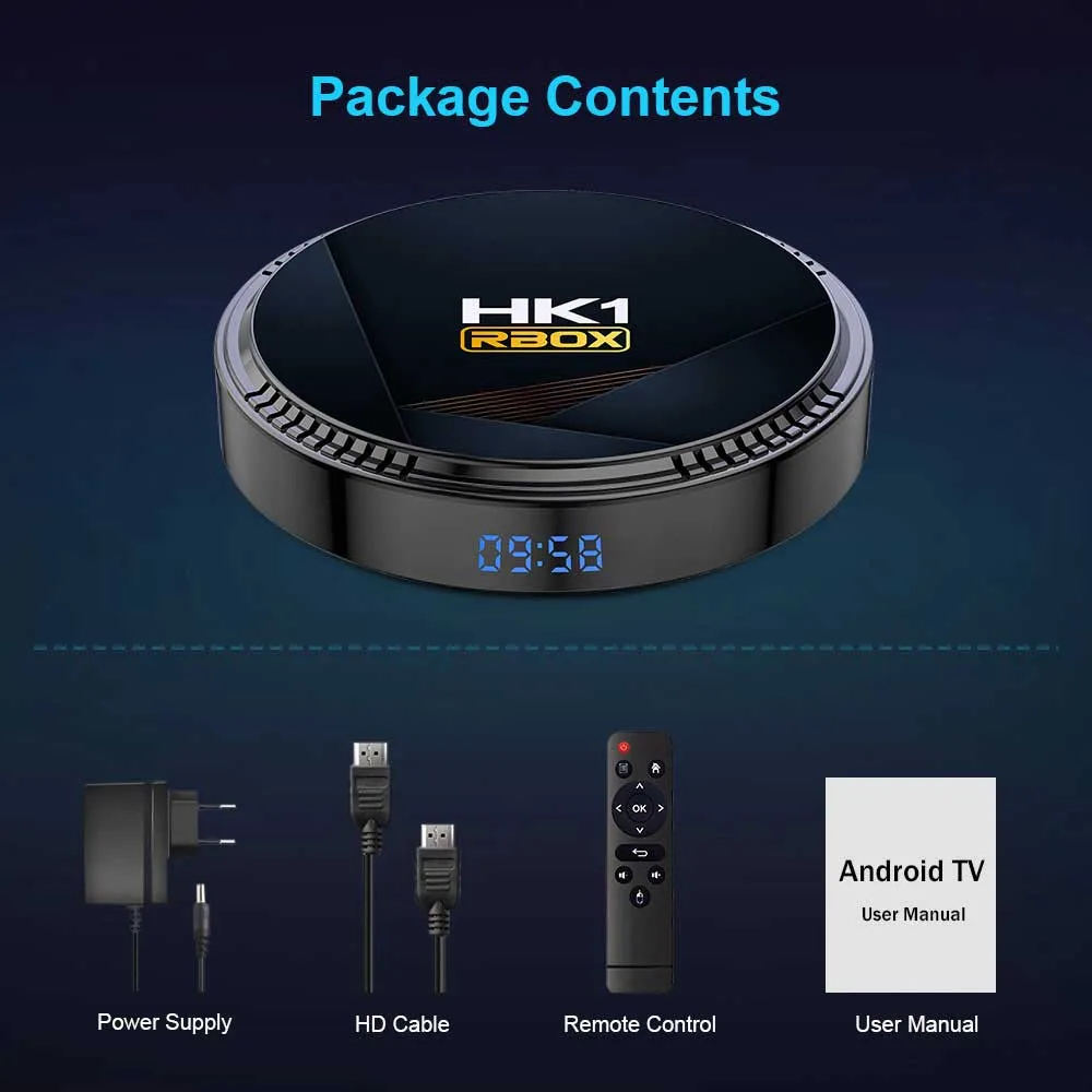 اندروید باکس اچکی1 مدل RBOX H8 4/128GB