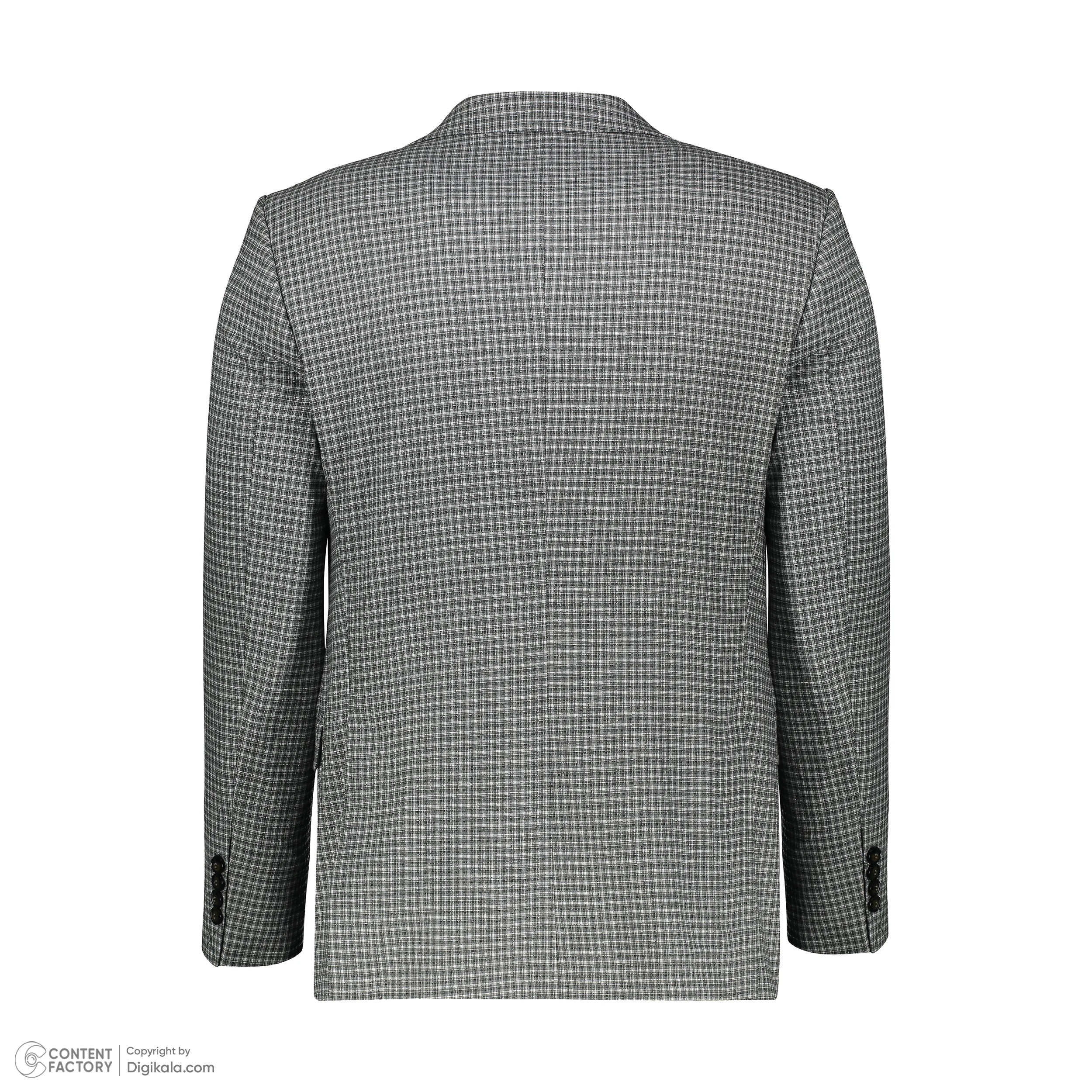 کت تک رسمی مردانه آریوان مدل چهارخانه کد B066