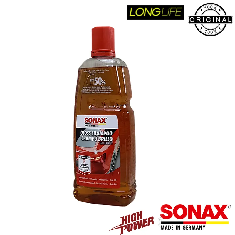 شامپو براق کننده خودرو سوناکس مدل SO-Gloss حجم 1000 میلی لیتر