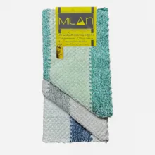 دستمال نظافت خودرو میلان مدل پولیشی راه راه بسته 3 عددی