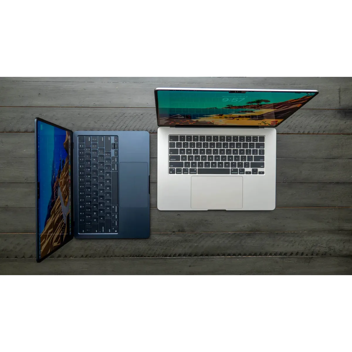 لپ تاپ 13.6 اینچی اپل مدل MacBook Air MC8Q4 2024 LLA-M3-24GB RAM-512GB SSD