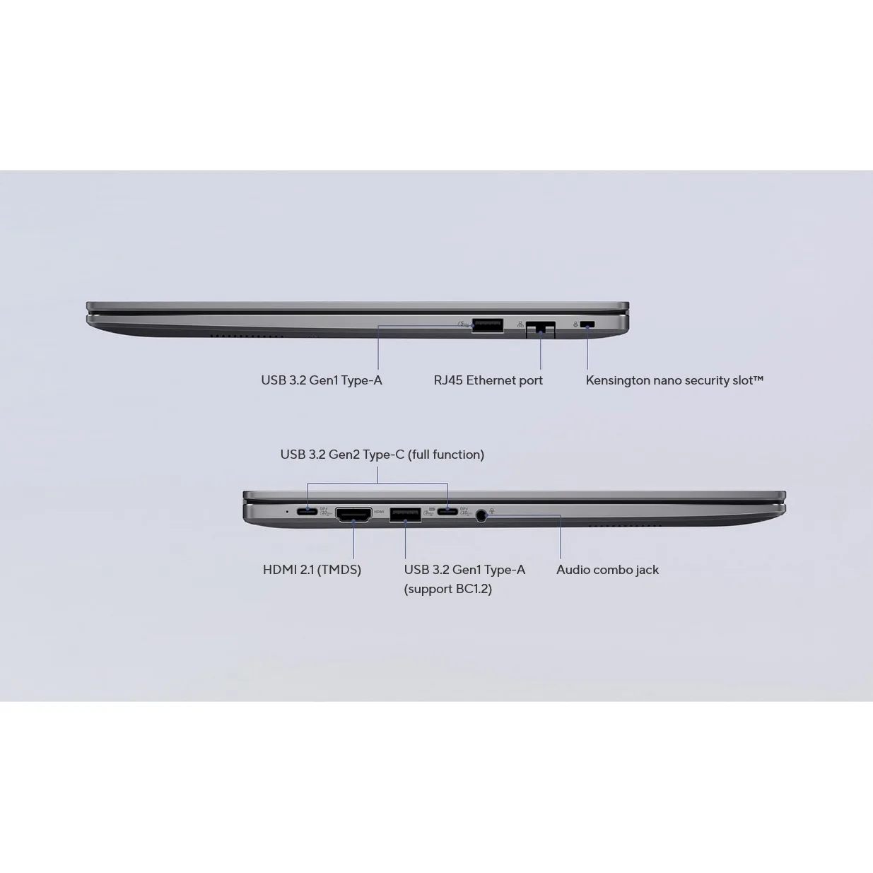 لپ تاپ 14 اینچی ایسوس مدل ExpertBook P3 P3405CVA-I516512G5D-i5 13420H-16GB DDR5 5200MHz-512GB SSD-IPS-Fingerprint