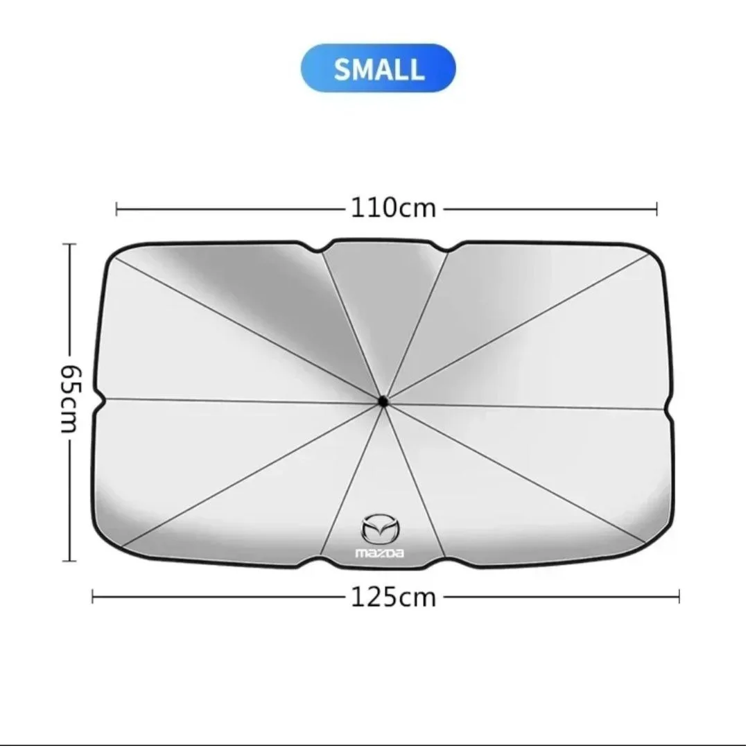 چتر آفتابگیر خودرو مدل small مناسب برای مزدا