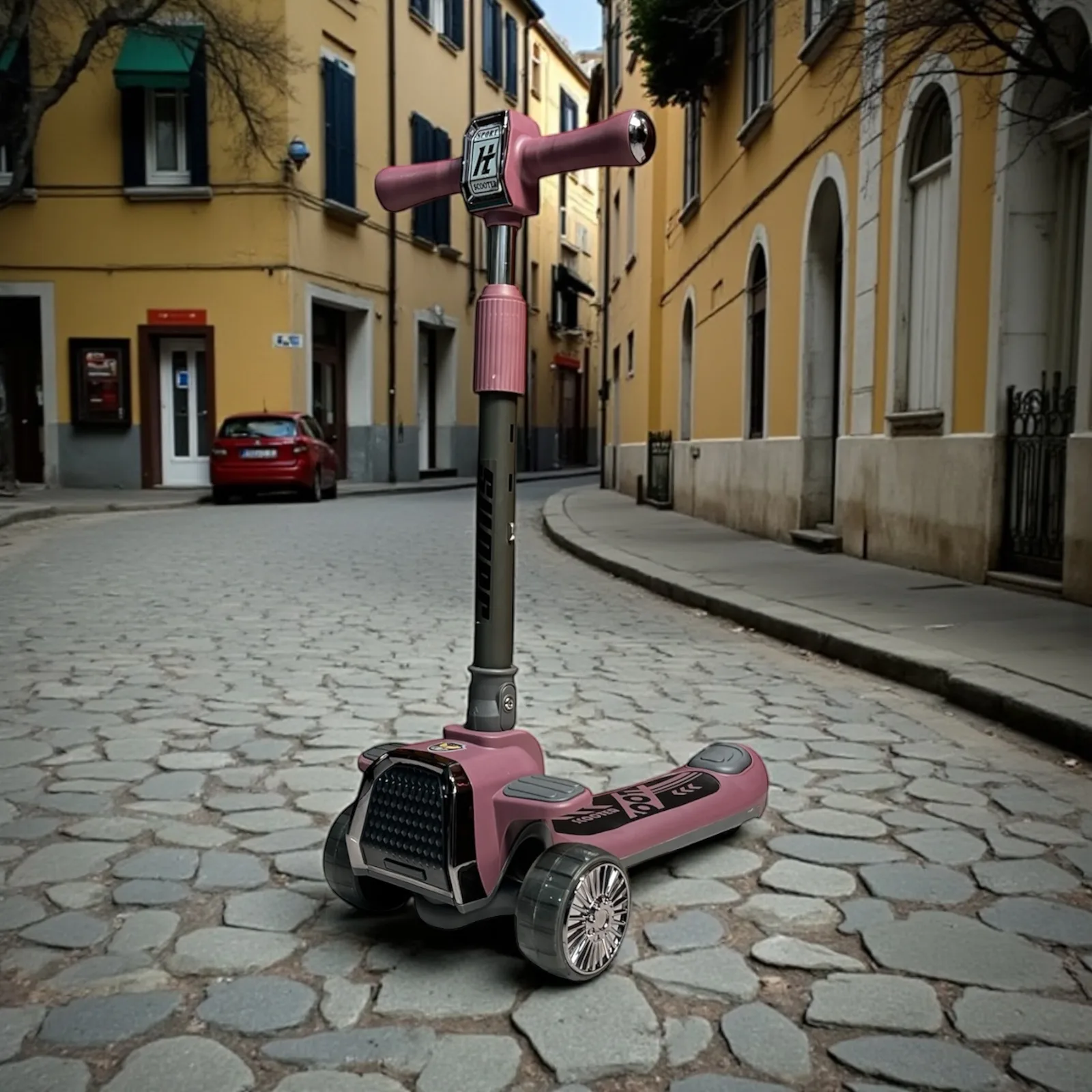 اسکوتر کودک مدل تعادلی موزیکال ولرا 06 چراغدار ظرفیت وزنی 45 کیلوگرم