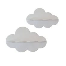 شلف دیواری اتاق کودک طرح ابر مدل W131