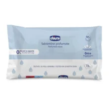 دستمال مرطوب کودک چیکو مدل salviettine profumate بدون حساسیت 72 عددی