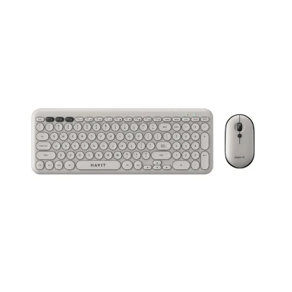 کیبورد و ماوس بی سیم هویت مدل KB-254GCM