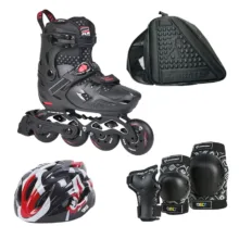 اسکیت کفشی فلاینگ ایکل مدل  S7-L به همراه کلاه و لوازم ایمنی