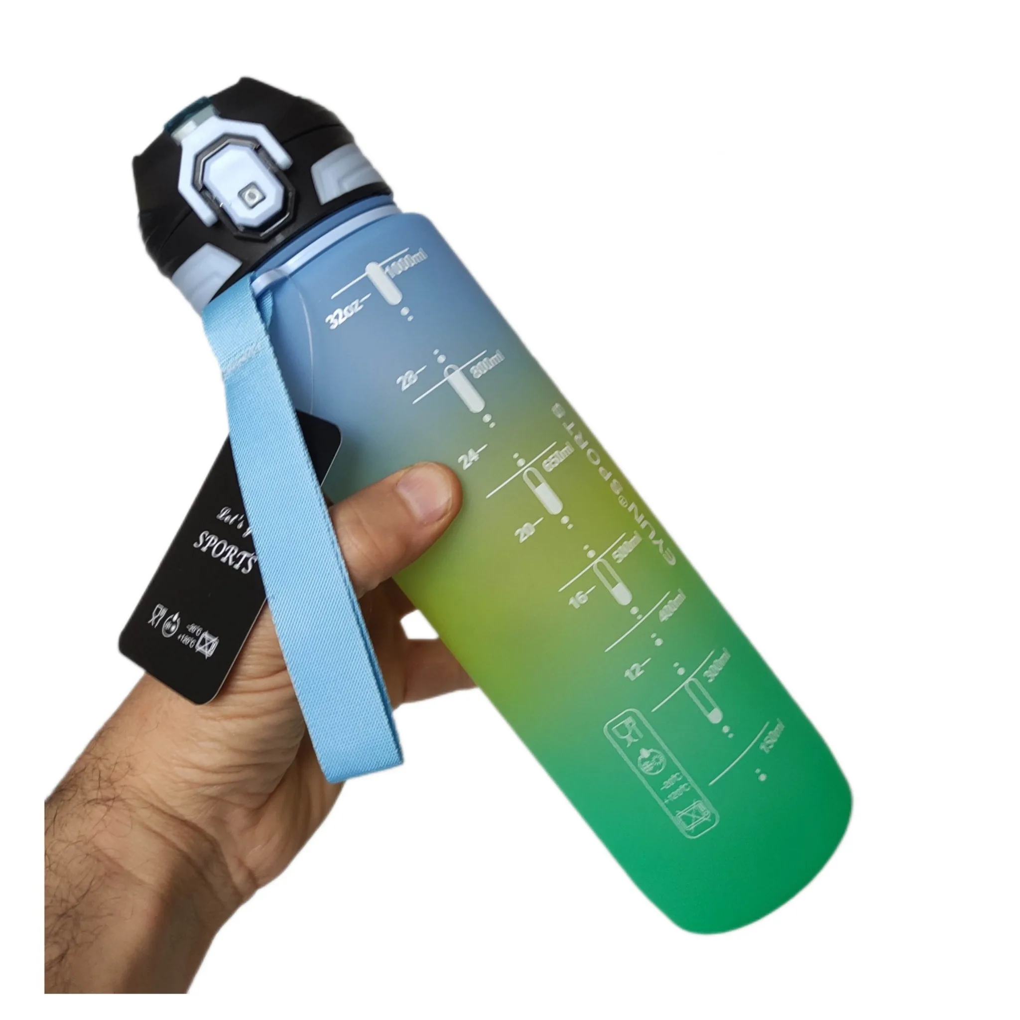 قمقمه ایون مدل آبرنگی گنجایش 1 لیتر