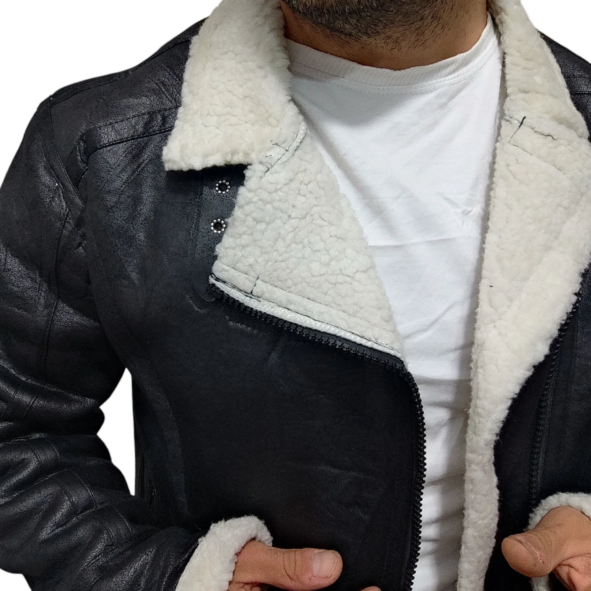 کت چرم مردانه مدل 6699
