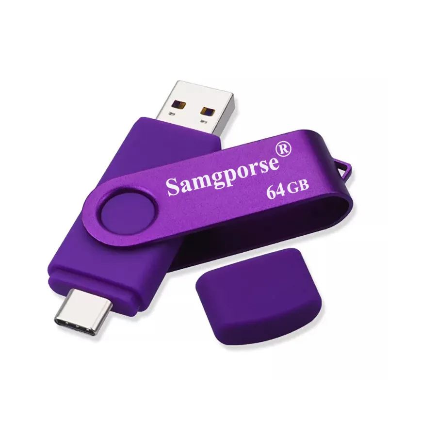 فلش مموری سمگپرس مدل OTG USB Type C ظرفیت 64 گیگابایت