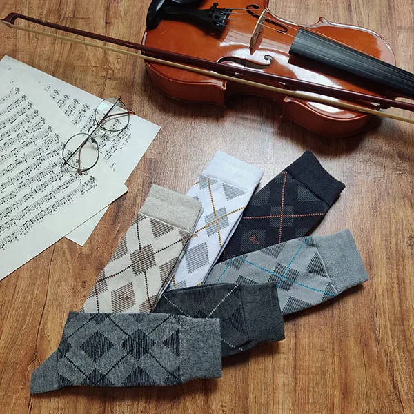 جوراب مردانه ال سون مدل لندن کد PH687.3 مجموعه 6 عددی