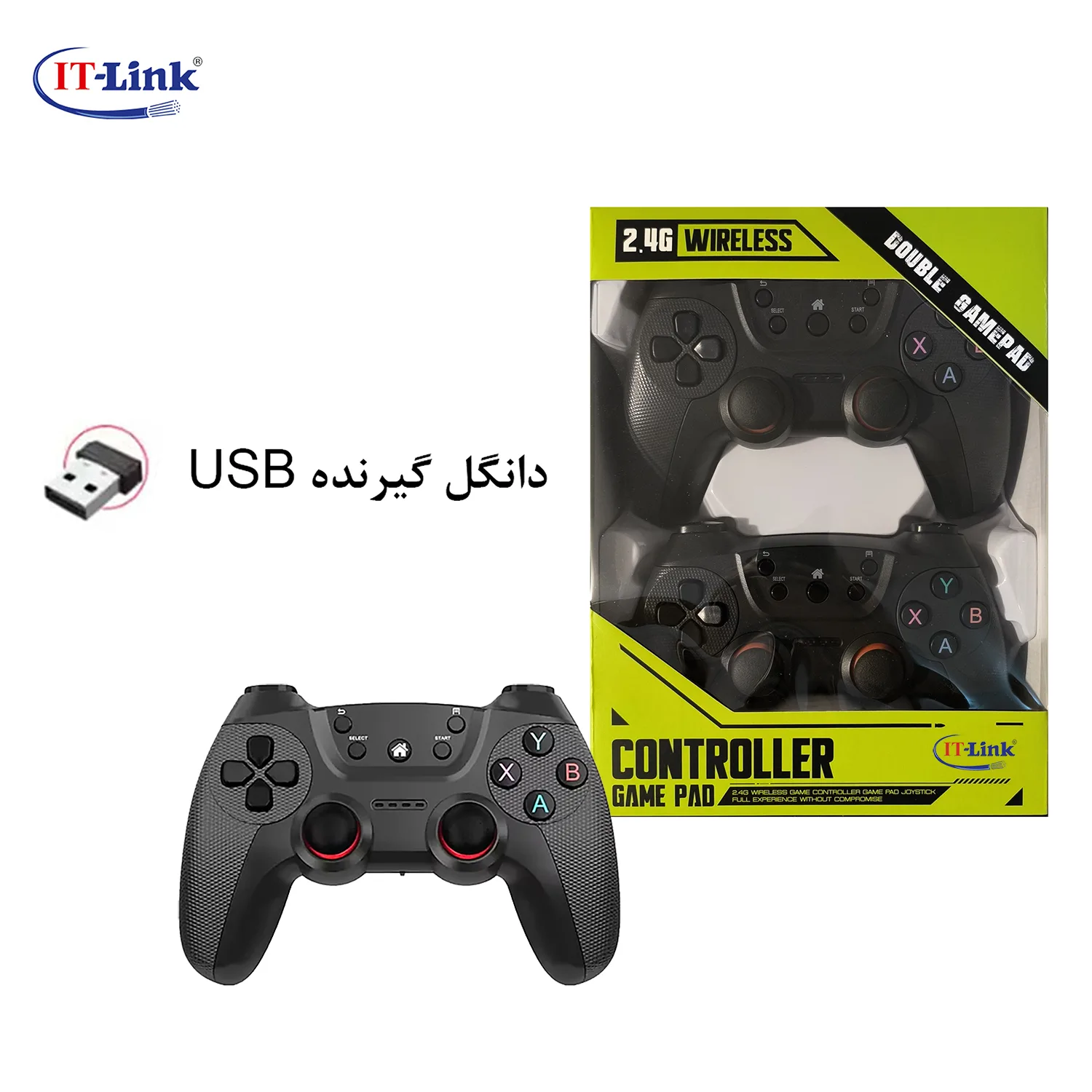 دسته بازی بی سیم آی تی لینک مدل 029 بسته 2 عددی