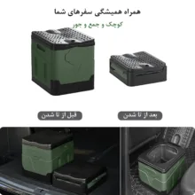 توالت سفری تاشو مدل Folding Portable