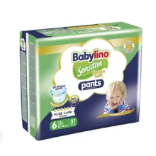پوشک شورتی کودک بیبی لینو مدل Value Pack سایز 6 بسته 31 عددی