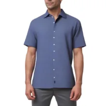 پیراهن آستین کوتاه مردانه گاز من مدل SSHS16104