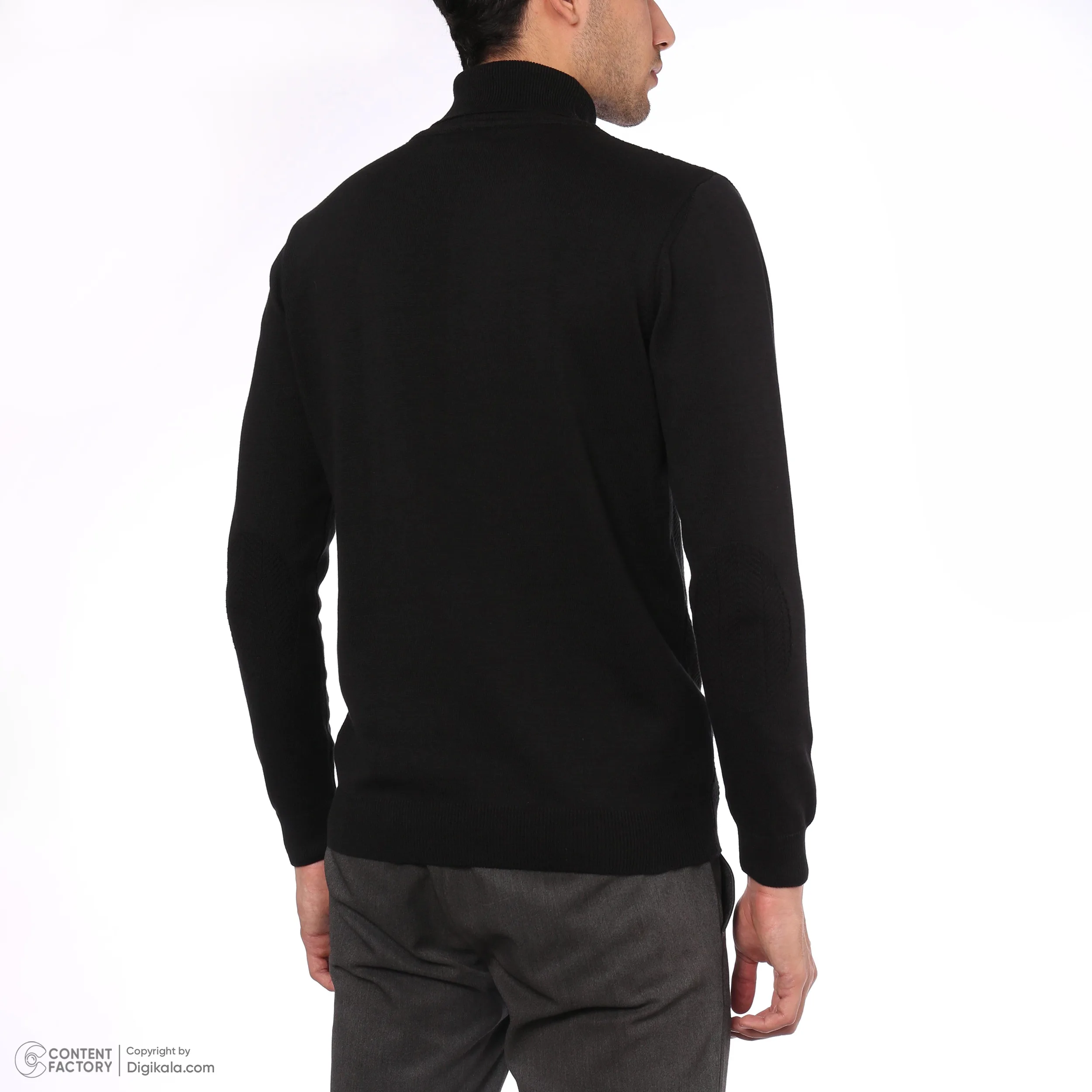 پلیور یقه اسکی مردانه دیجی استایل اسنشیال مدل a23