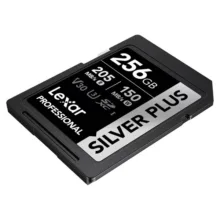 کارت حافظه SDXC لکسار مدل SILVER PLUS کلاس 10 استاندارد ظرفیت 256 گیگابایت سرعت 205MBps