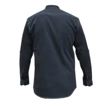 پیراهن آستین بلند یقه برگردان مردانه مدل نیلگون کد 18711573