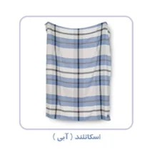 پتو مسافرتی کودک برق لامع مدل اسکاتلند غیر مخملی سایز 150*100 سانتی متر