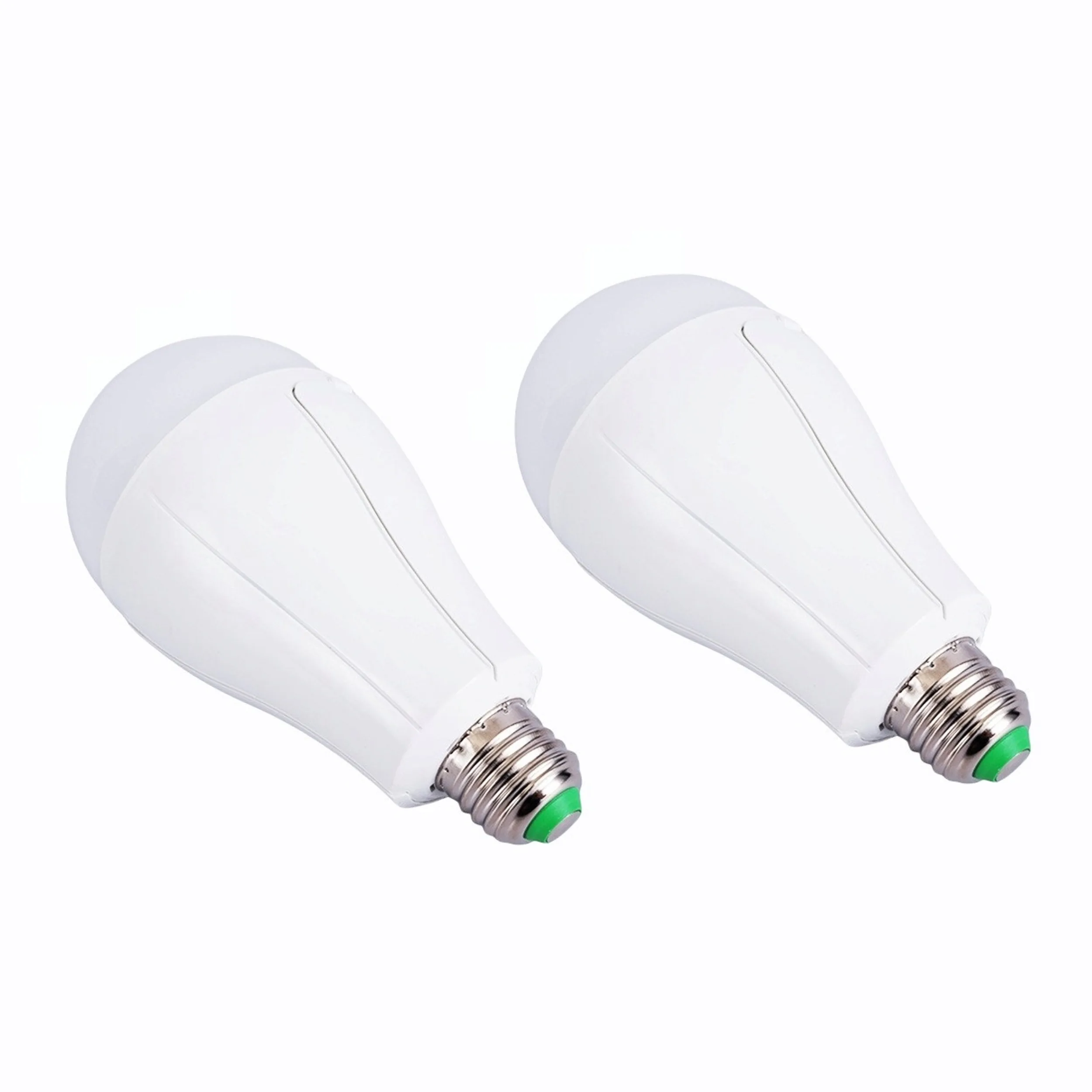 چراغ اضطراری مدل هوشمند کد YB-2113 20W با نور مهتابی مجموعه 2 عددی