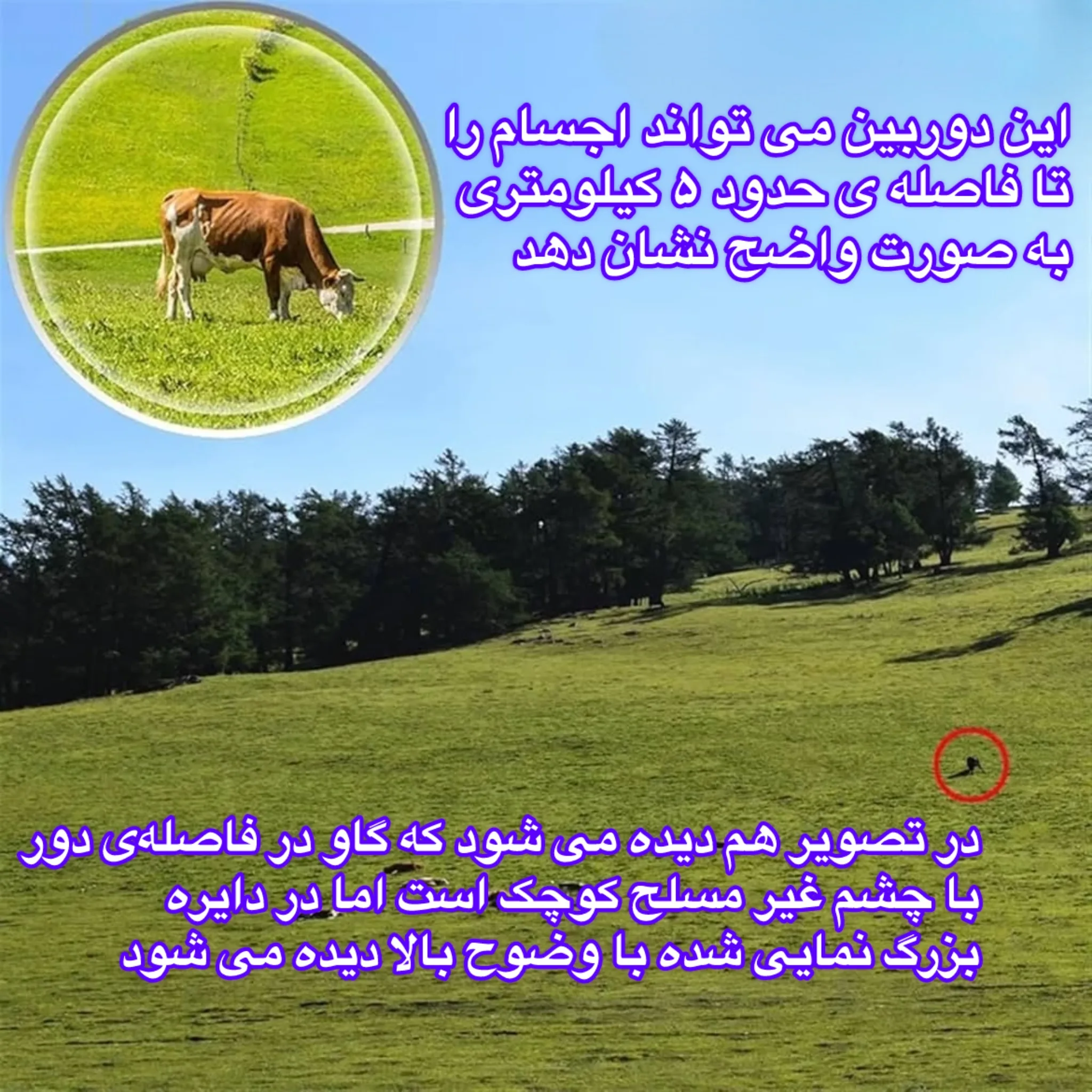 دوربین تک چشمی مدل 10x42