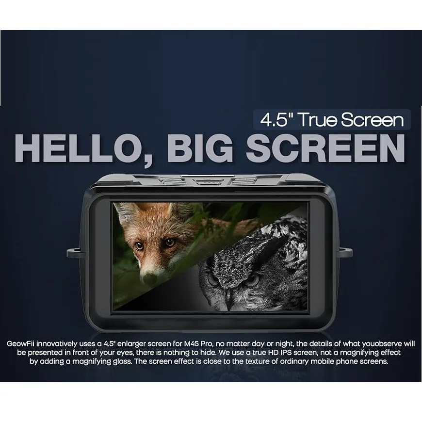 دوربین دوچشمی جیوفی مدل m45 pro