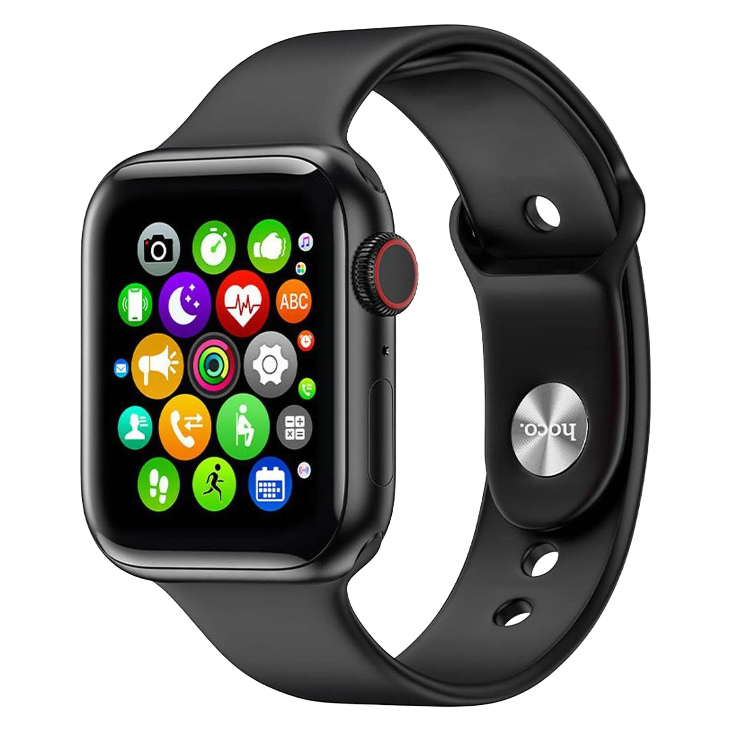 ساعت هوشمند دبلیو اِس مدل WS-X11 دارای قابلیت های صفحه نمایش رنگی، صفحه نمایش لمسی، کنترل موسیقی (Music Player)، کنترل سطح اکسیژن خون، قابلیت مکالمه از طریق بلوتوث بند سیلیکون