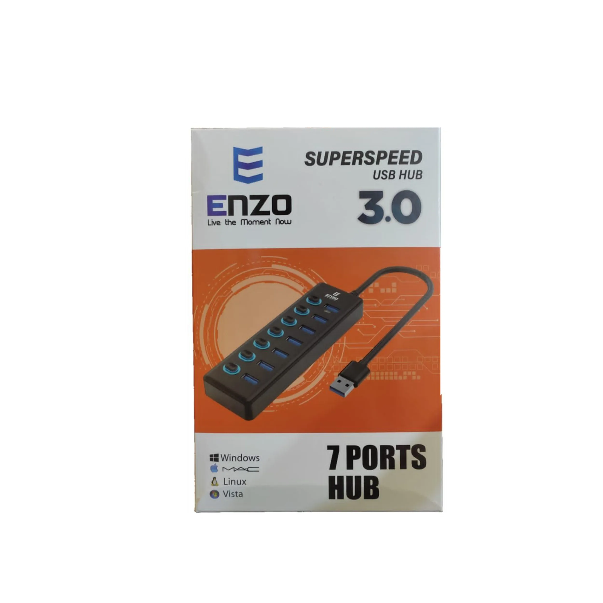 هاب 7 پورت انزو مدل UH-70A