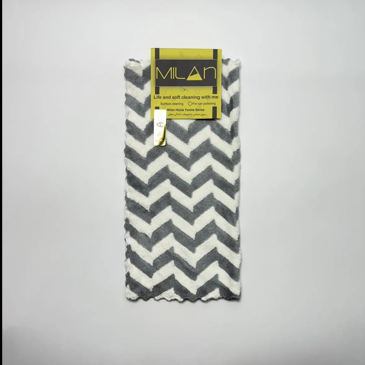 دستمال سرامیک و پولیش خودرو میلان مدل پولیشی زیگزال