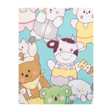 ملحفه کودک آدنو مدل HAPPY کد IR147 سایز 100×150 سانتی متر