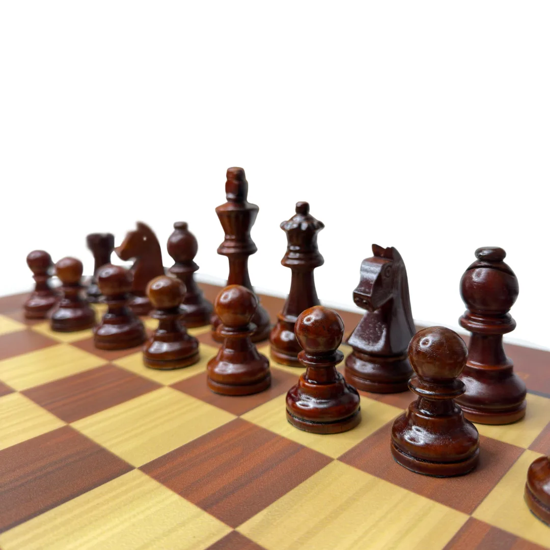 مهره شطرنج مدل مدرن فدراسیونی بسته 34 عددی
