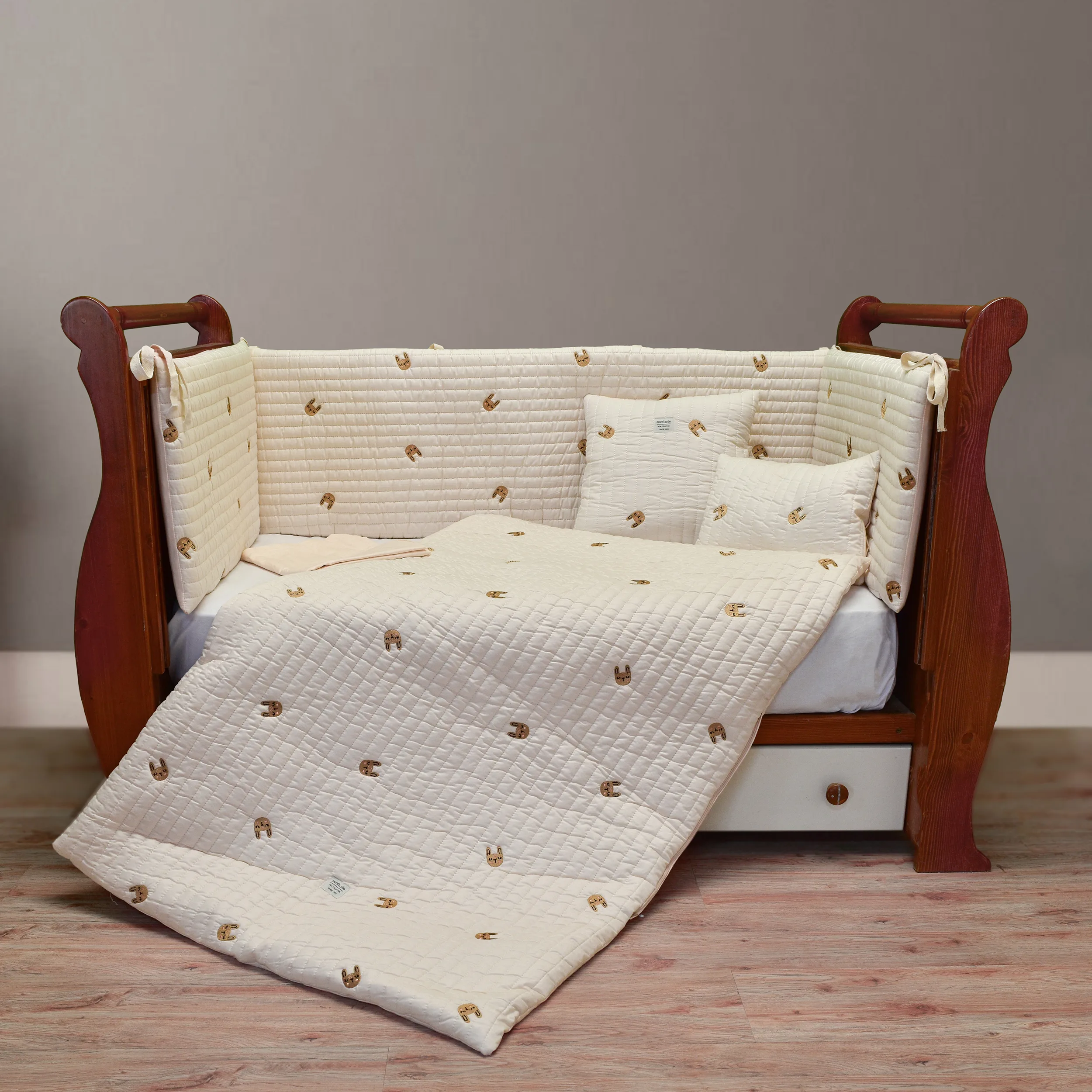 سرویس خواب 7 تکه کودک مامزکیوتی مدل RABBIT-SK97