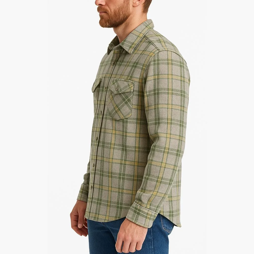 کت پاییزه مردانه مدل پشمی چهارخانه