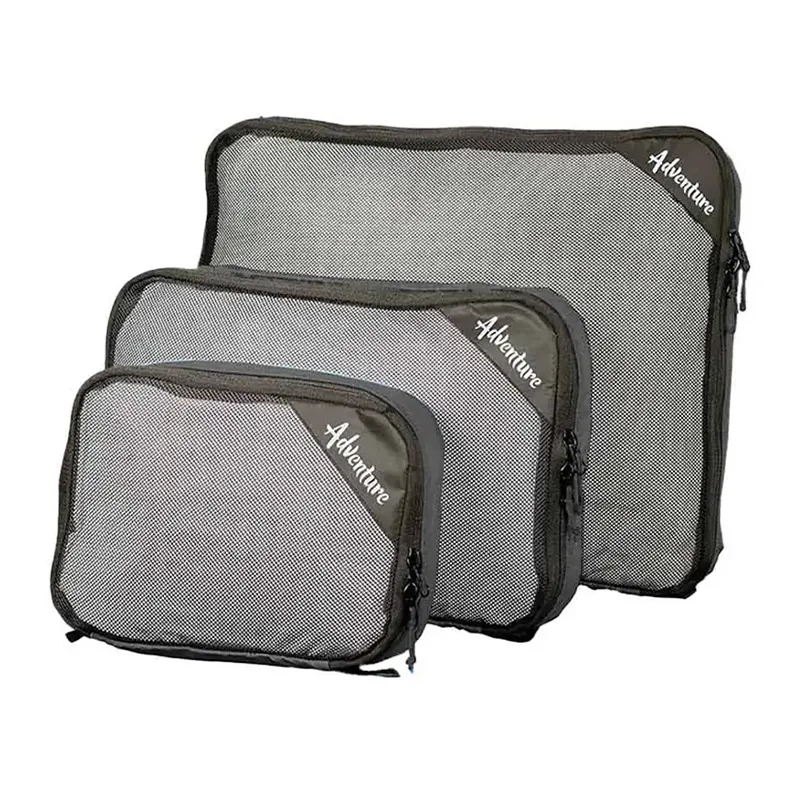 نظم دهنده ساک و چمدان ادونچر مدل packing cubes بسته 3 عددی